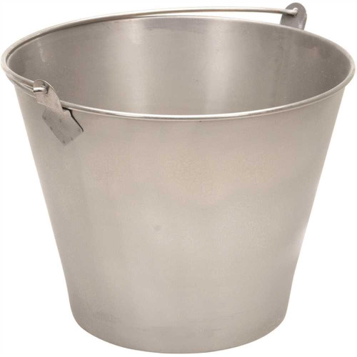Vestil Bkt-Ss-325 Stainless Steel Bucket, 10 Depth 3.25 Gallon