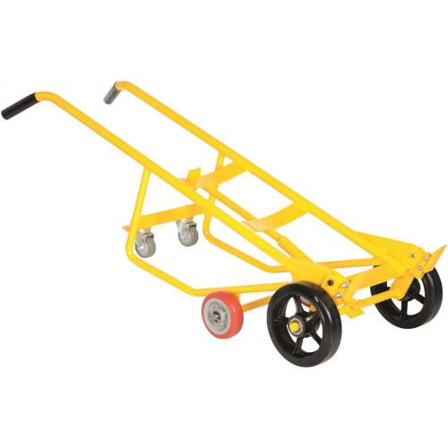 Vestil Drum Truck Cradle Mold-On-rubber Wheels Vestil Drum Truck Cradle Mold-On-rubber Wheels