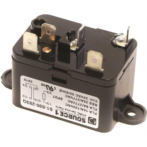 White-Rodgers Spdt 24v Fan Relay