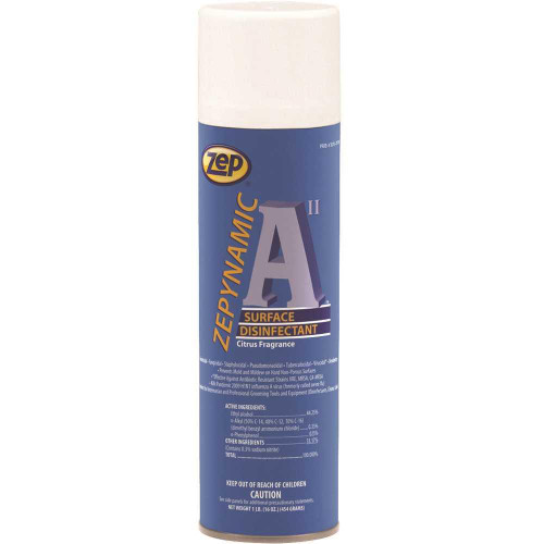 ZEP Zepynamic-A II Phenolic Aerosol Disinfectant And Deodorant, Case Of 12 ZEP Zepynamic-A II Phenolic Aerosol Disinfectant And Deodorant, Case Of 12