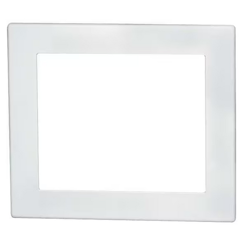 Oatey Washing Machine Outlet Box Faceplate Replacement; White ABS 10-1/8in H x 11-3/4in W Sold in Multiples of 2