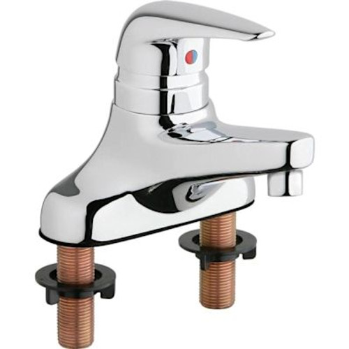 Chicago Faucets Deck-Mounted Manual Faucet With 4" Centers