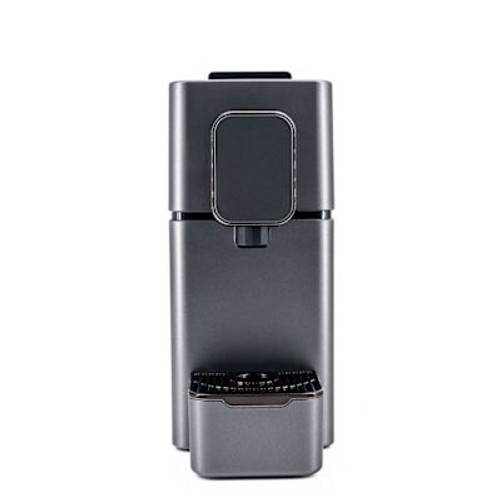 Amenity Services Espresso/Hot Water Pearl Grey Satin Exterior W/ Black Chrome