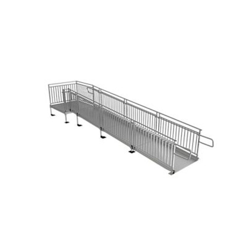Ez-Access Pathway Hd 20ft. Aluminum Code Compliant Modular Wheelchair Ramp System