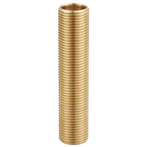 Central Brass 2-9/16" Brass Nipple Package Of 10