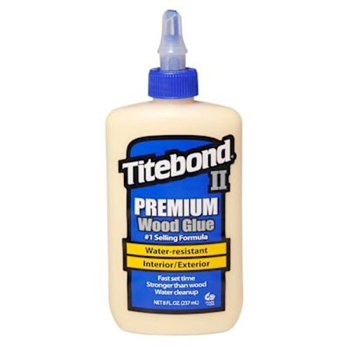 Titebond II Premium Wood Glue, 8 Oz. Bottle, Package Of 12