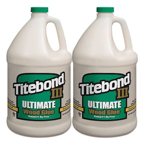 Titebond III Ultimate Wood Glue, 1 Gallon, Package Of 2
