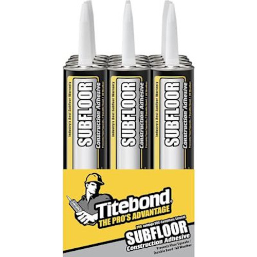 Titebond Provantage Subfloor Construction Adhesive, 10 Oz., Package Of 12