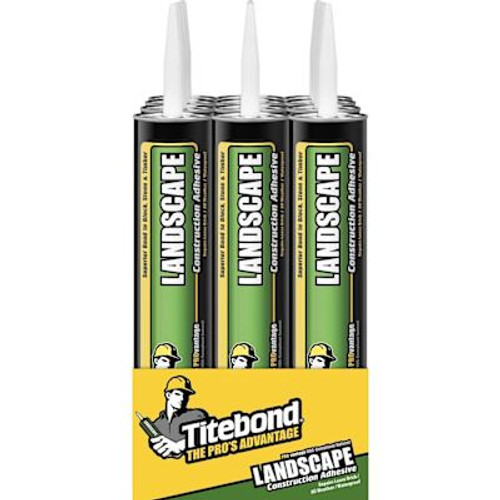 Titebond Provantage Landscape Construction Adhesive, 28 Oz., Package Of 12