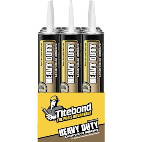 Titebond Heavy Duty Construction Adhesive, 5 Gallon Pail