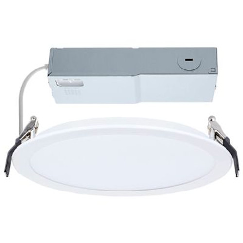 SATCO 8" LED Direct Wire Downlight, Remote Driver, 5 CCT Selectable, 20 Watt