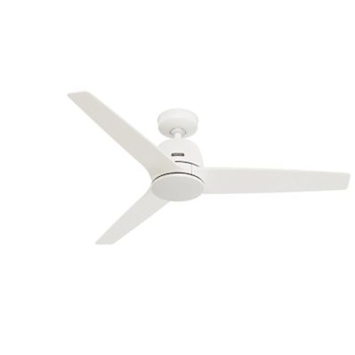 Hunter Fan 52" Malden Ceiling Fan, Matte White