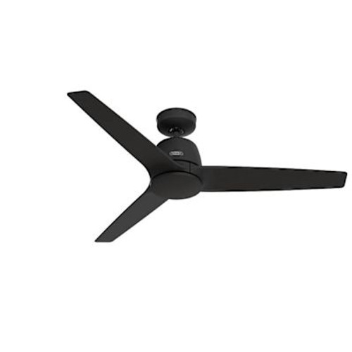 Hunter Fan 52" Malden Ceiling Fan, Matte Black