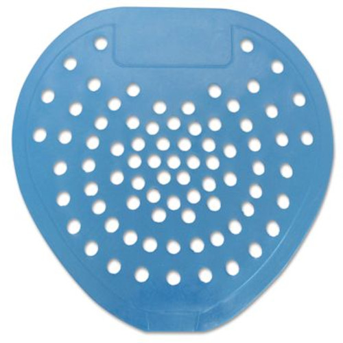 Hospeco Health Gards Vinyl Urinal Screen, Blue, Mint, Carton Of 12