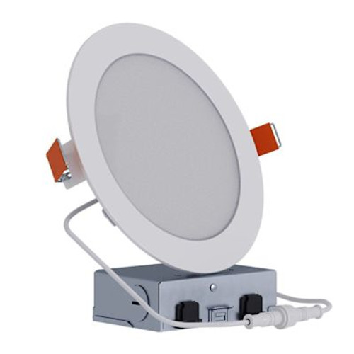 Halo 6" LED Slim Low-Glare Canless Downlight, Selectable CCT