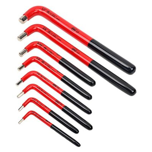 WIHA  8 Piece Insulated Hex L-Key Set - SAE