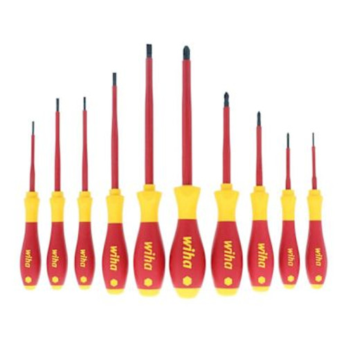 WIHA  10 Piece Insulated Softfinish Screwdriver Set