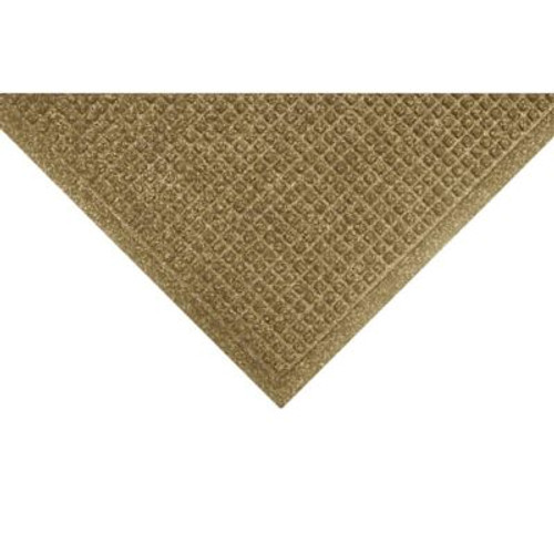 M+a Matting Waterhog Squares Fashion Mat Camel 3'X5' Smooth Backing