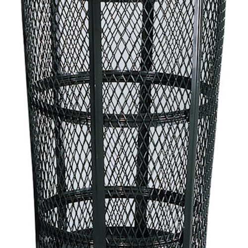 Rubbermaid Commercial 45 Gallon Trash Can, Black