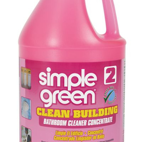 Simple Green Clean Building Bath Cleaner Concentrate,unscented,1gal, Carton Of 2