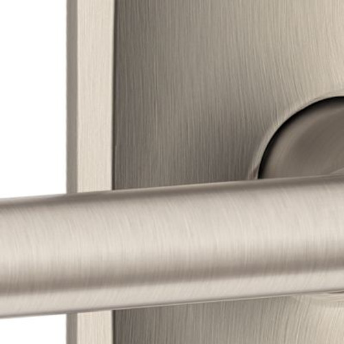 Schlage Broadway Privacy Lever, Satin NICKEL