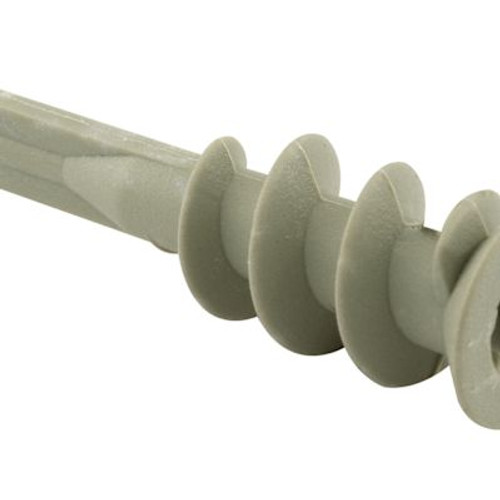 Generic Nylon Construction Zip-It Wall Anchors Heavy Duty Design, Package Of 50