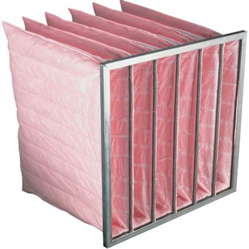 Generic 24x24x22 Pocket 80 to 85% Air Filter MERV 13 Synthetic .60wg Box of 4