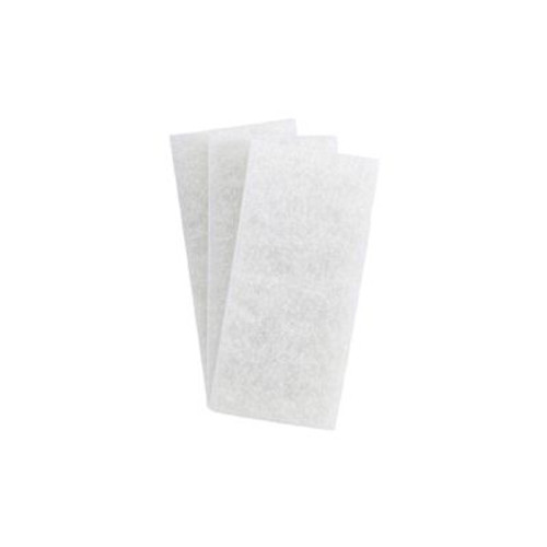 3M Utility Pad 4-5/8 In X 10" White Case Of 10