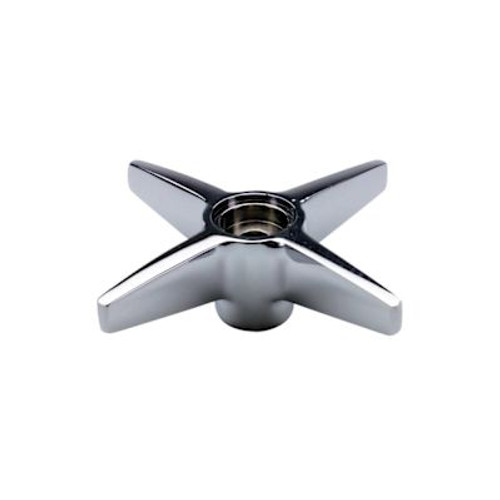 Zurn Aquaspec Single Cross/Four-Arm Handle With Red Blue And Black Index Plugs