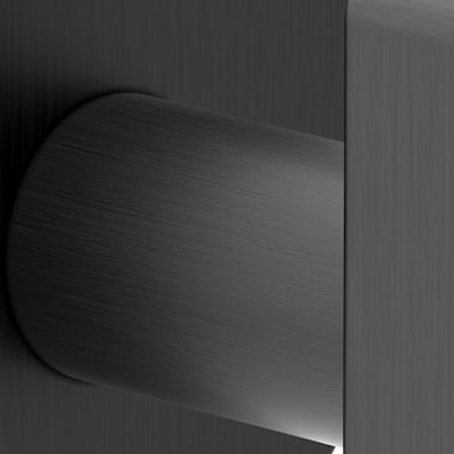 Symmons Dia Matte Black Single Robe Hook