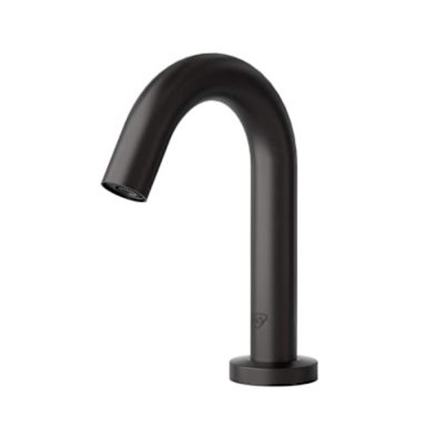 T&S Brass And Bronze Gsnck Sensor Faucet Dck Mt Black 0.5 GPM Conceld Spry Dvice