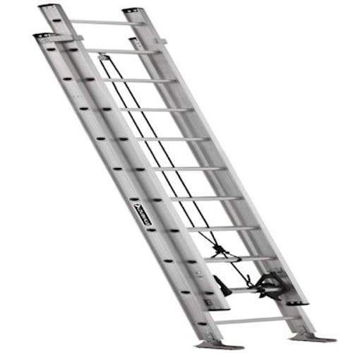 Louisville Ladder Ae2200 20 Ft. 300 Lb. Aluminum 20-Step Extension Ladder