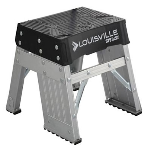 Louisville Ladder Ay8000 1 Ft. 300 Lb. Aluminum 1-Step Stool