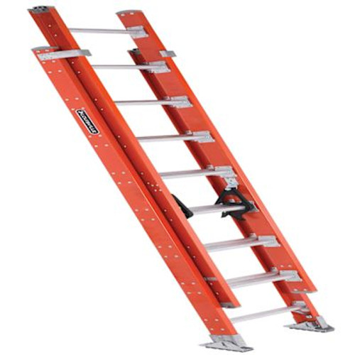 Louisville Ladder Fe7200 16 Ft. 300 Lb. Fiberglass 16-Step Extension Ladder