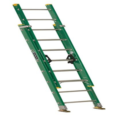 Louisville Ladder Fe0600 16 Ft. 225 Lb. Fiberglass 16-Step Extension Ladder