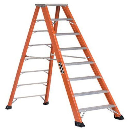 Louisville Ladder Fs1300hd 8 Ft. 375 Lb. 7-Step Fiberglass Step Ladder