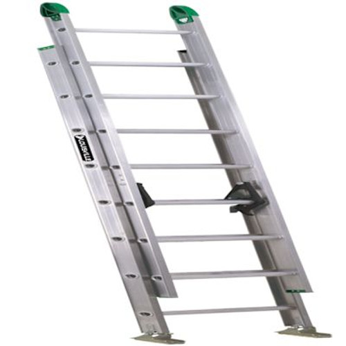 Louisville Ladder Ae4200 16 Ft. 225 Lb. Aluminum 16-Step Extension Ladder