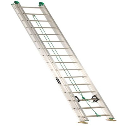 Louisville Ladder Ae4200 32 Ft. 225 Lb. Aluminum 32-Step Extension Ladder