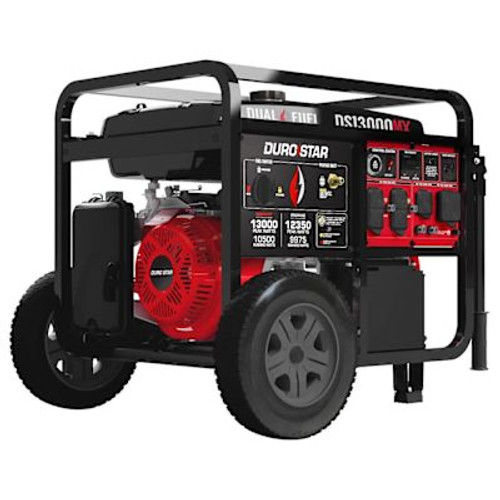 Duromax 13000w Push Button Start Dual Fuel Gas,propane Portable Generator