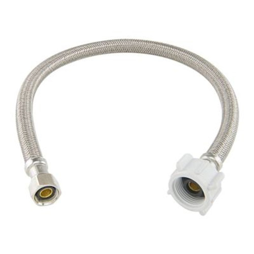 Brasscraft 1/2" Comp X7/8" Ballcock Nut X20" Braided Polymr Toilet Cn Case Of 25