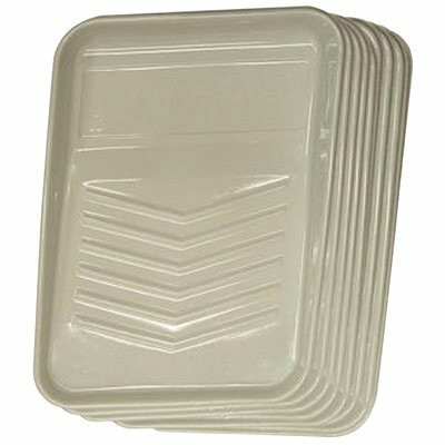 9 in. Plastic Tray Liner (10-Pack) HD
