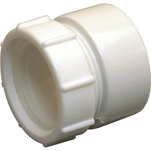 Premier Trap 1-1/2 In White Pvc Schedule 40 Trap Adapter