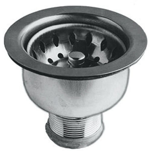 Premier Deep Cup Basket Strainer Without Tailpiece, Chrome