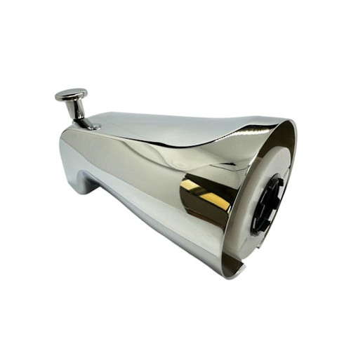 Maintenance Warehouse Zinc Adjustable Tub Spout With Diverter For 1/2 In. Or 3/4 In. Fip, Chrome