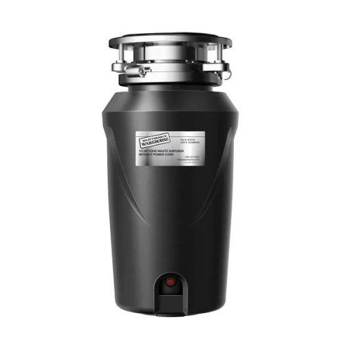 Maintenance Warehouse 1/3 HP Continuous Feed Garbage Disposal Non-Corded With Bio-Shield Odor Protection
