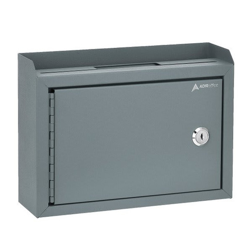 Adir Office Medium Size Grey Steel Multi-Purpose Suggest Drop Box