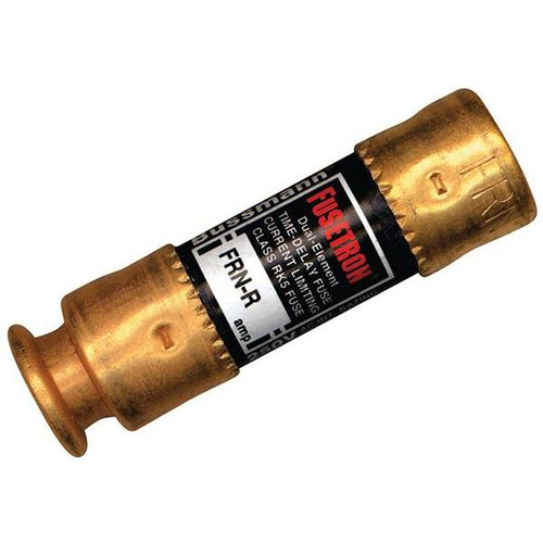 Cooper Bussmann Frn Series 30 Amp Brass Time Delay Cartridges Fuses, Package Of 2