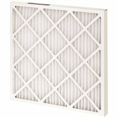 Pleated Air Filter Merv 8, 12x24x4, Box Of 6
