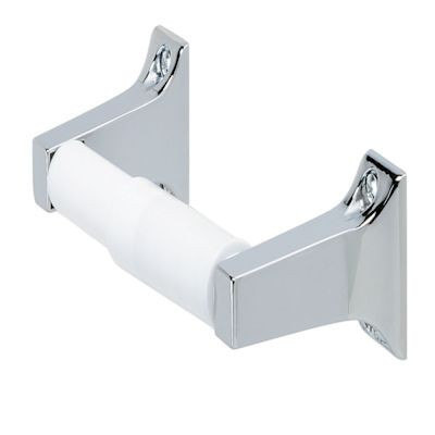 Exposed Mount Toilet Paper Holder In Polished Chrome new