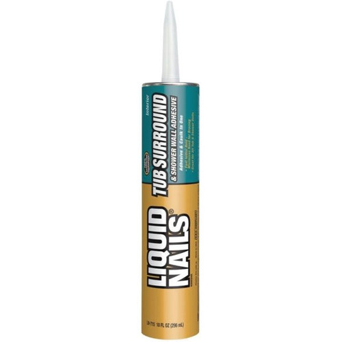 Liquid Nails Tub Surround 10 Oz. Bright White Interior Tub And Shower Adhesive